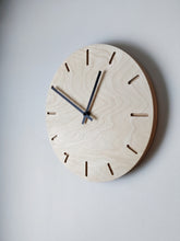 Load image into Gallery viewer, Lucky Seven Plywood Clock

